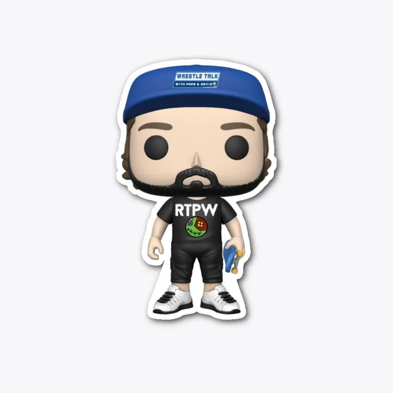 Davids Funko Sticker